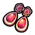Ruby Earring