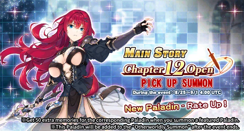 "Main Story Chapter 12 Open" Event Summon