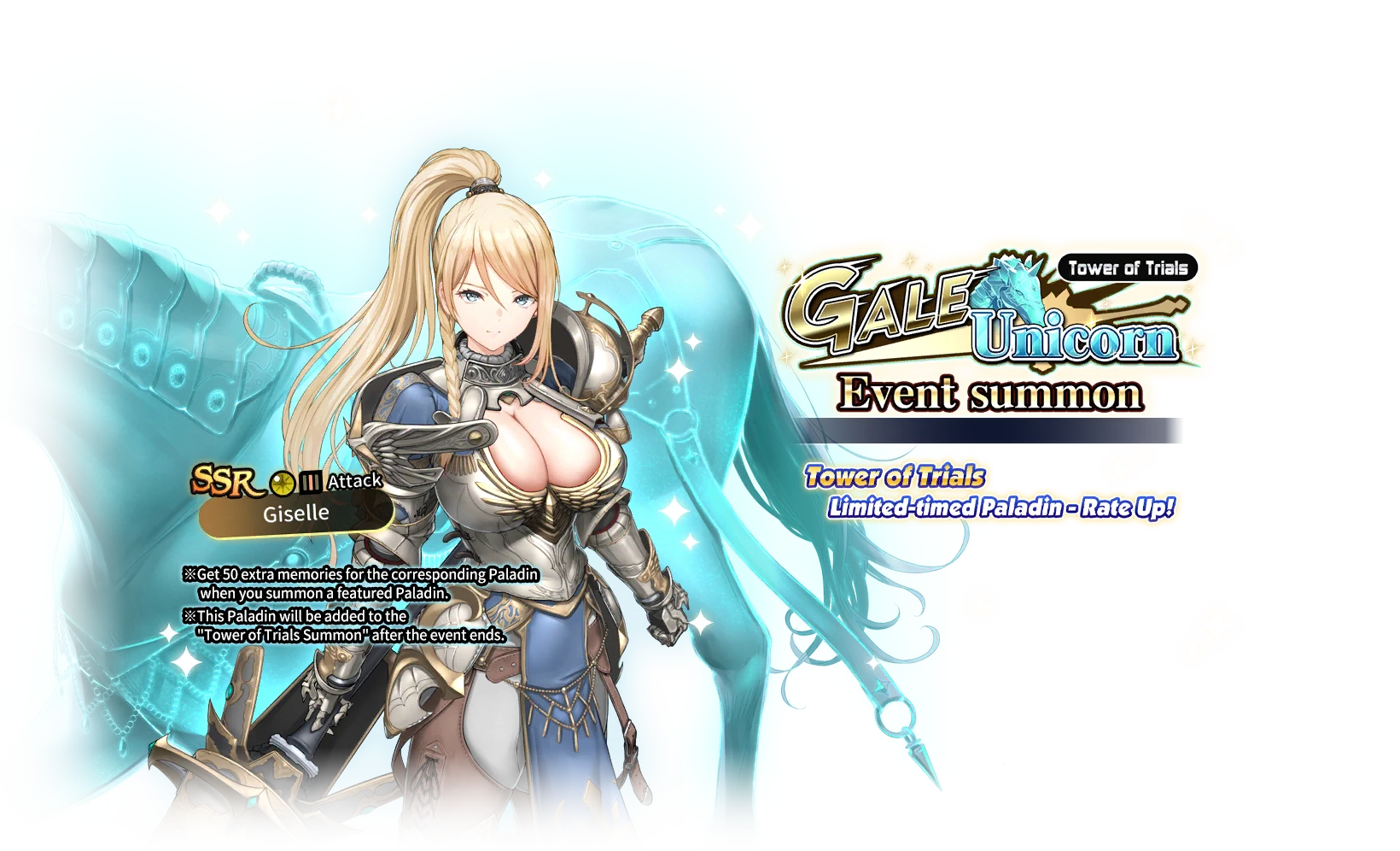 "Swift Wind Unicorn" Event Summon