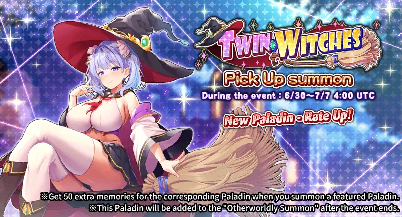 "Twin Witches" Event Summon