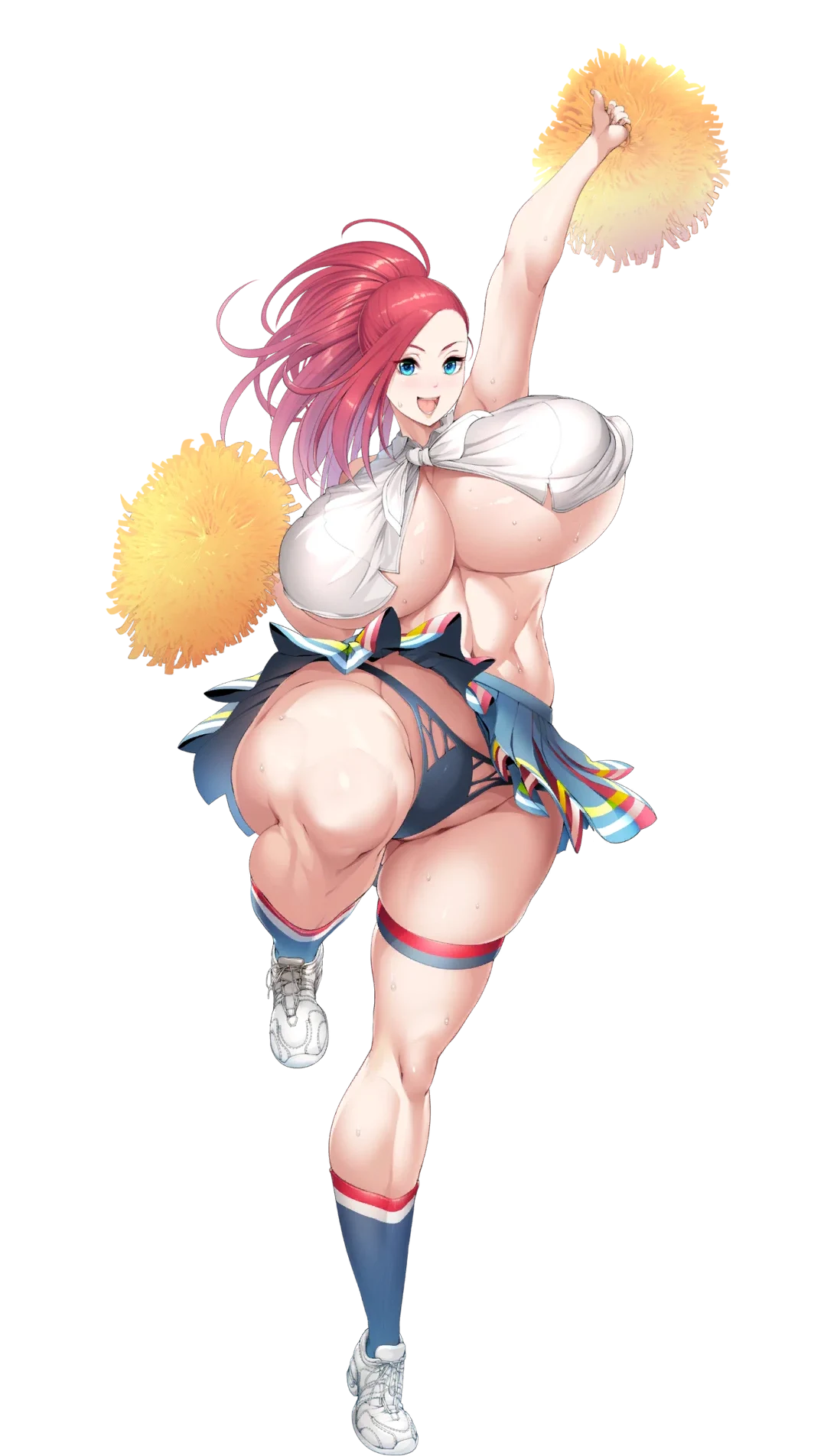 Underboob Cheerleader: Gemini