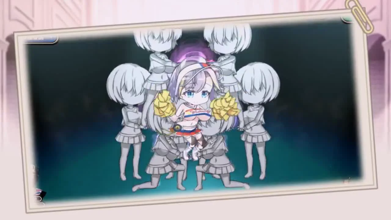 Boob-Shaking Cheerleader: Ashley ultimate skill reveal art