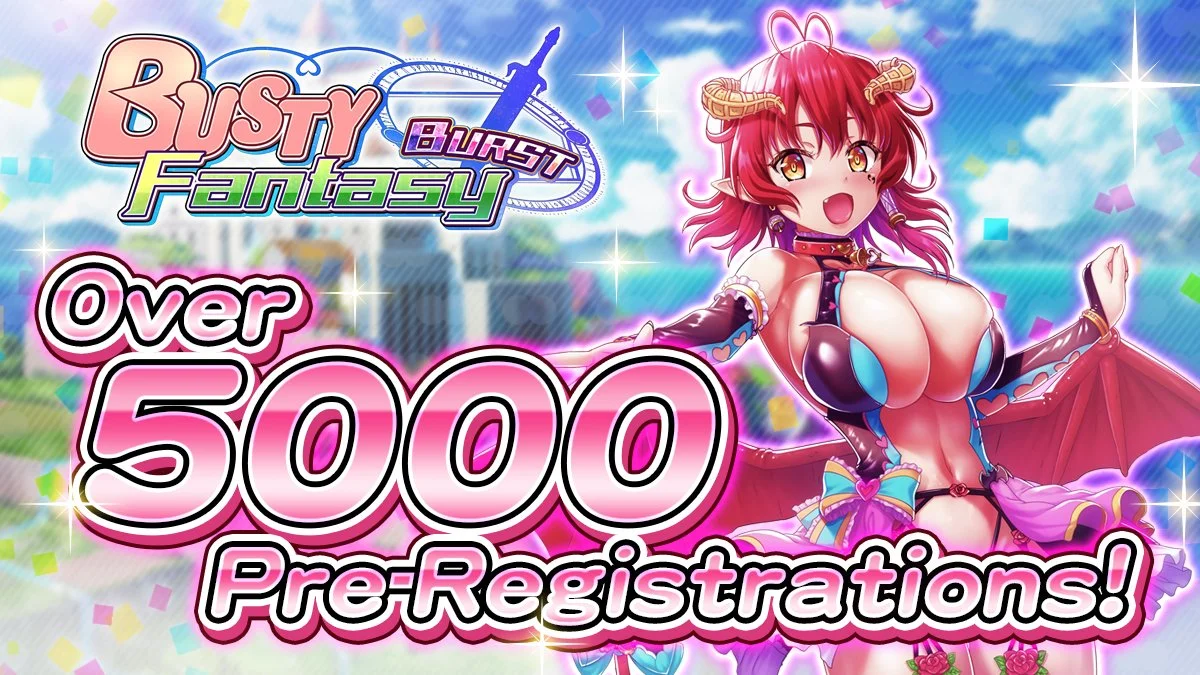 Extra! Pre-registration has over 5000 players!! On the official launch, we will be giving 