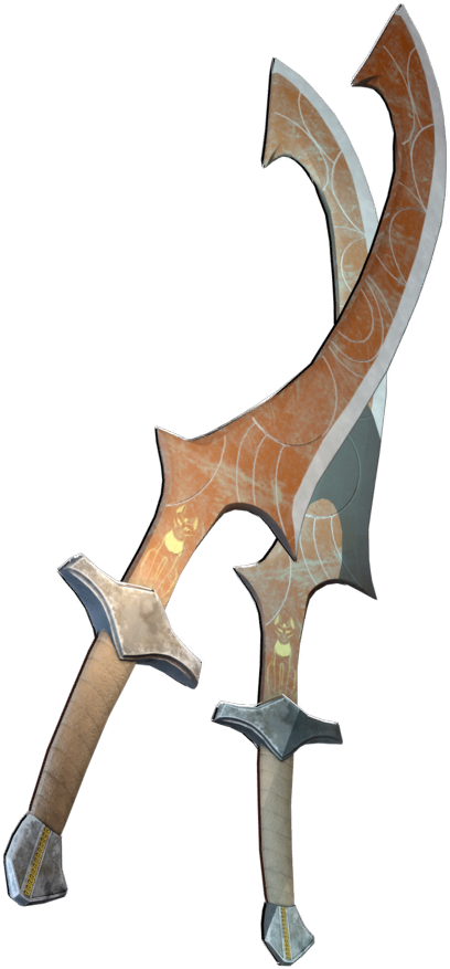 Engraved Swamp Elf Harpe