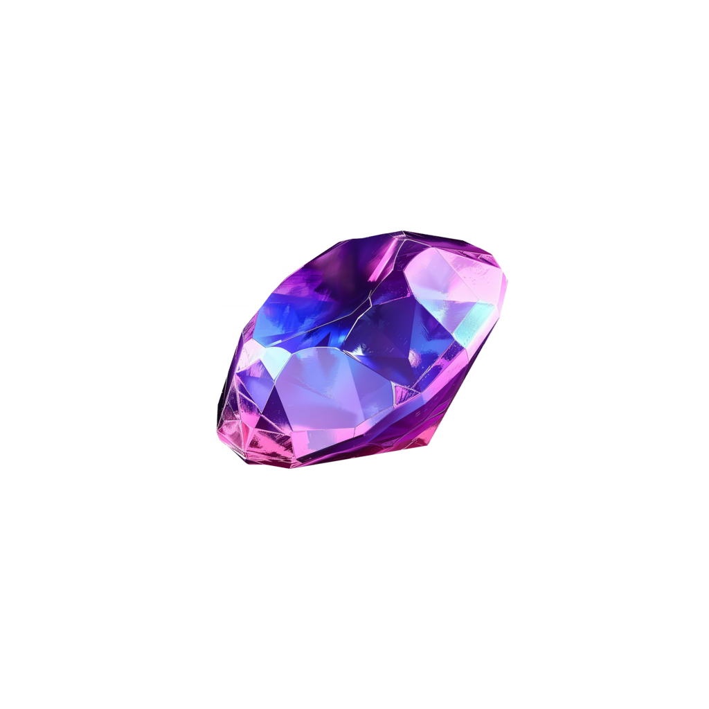 Engraved Hex Crystal
