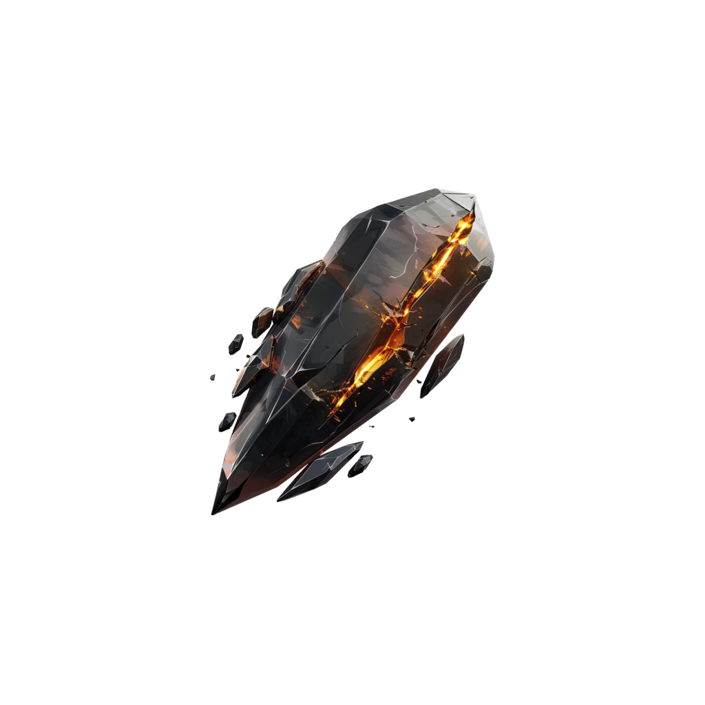 Contaminated Hex Crystal