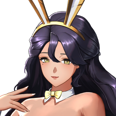 Fammene Golden Bunny Girl portrait icon