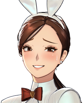 Yeon Chae-Young Inverted Bunny Girl portrait icon