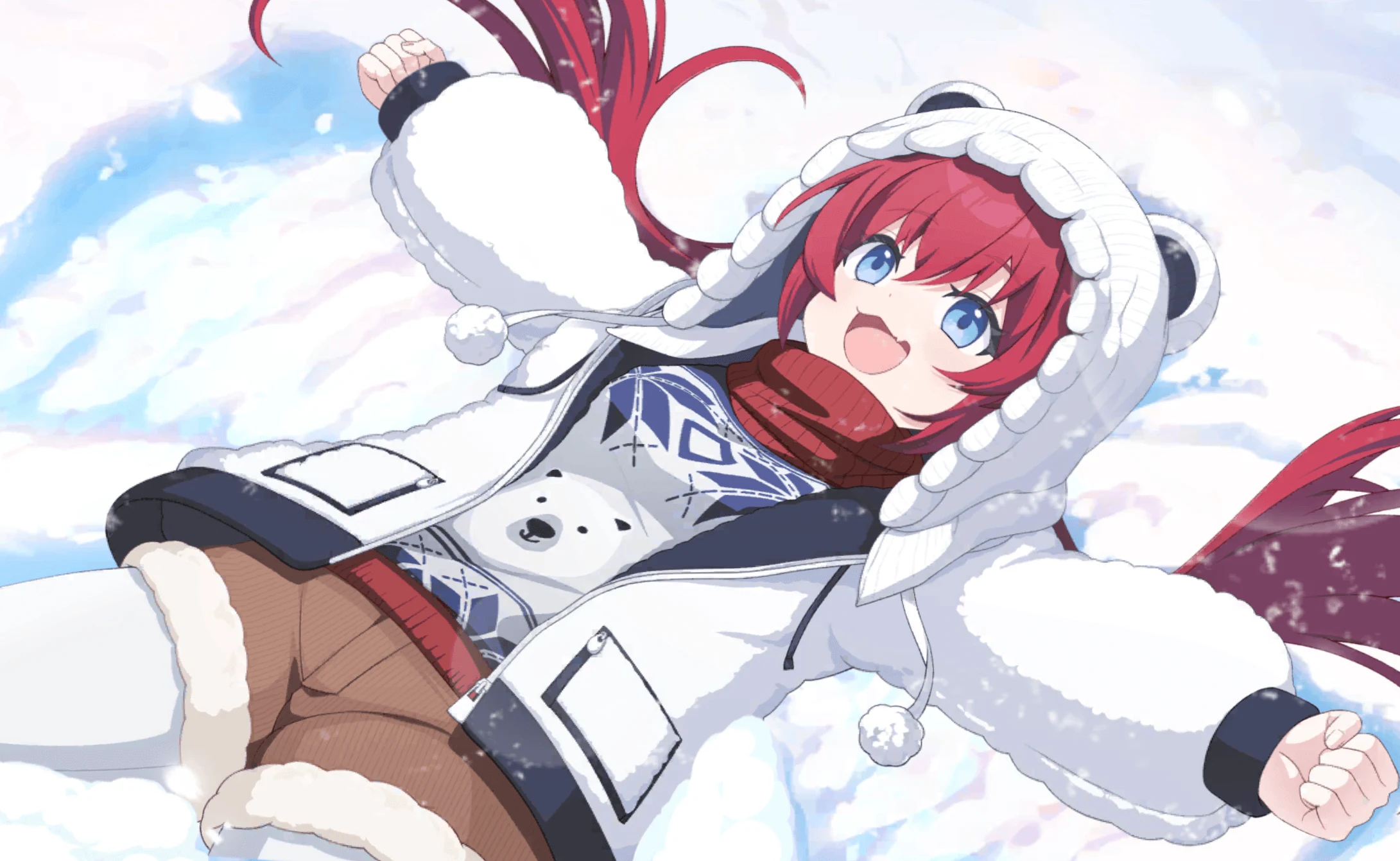 ジュリー・ステイシー 雪山もこもこ少女 banner