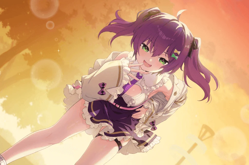 朽葉ラミ 負けず嫌いな不屈少女 banner