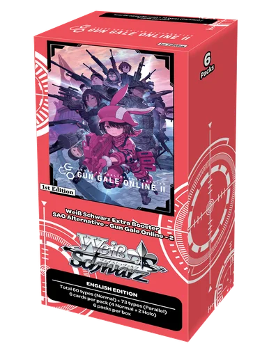 Weiss Schwarz Sword Art Online Alternative Gun Gale Online 2 box art