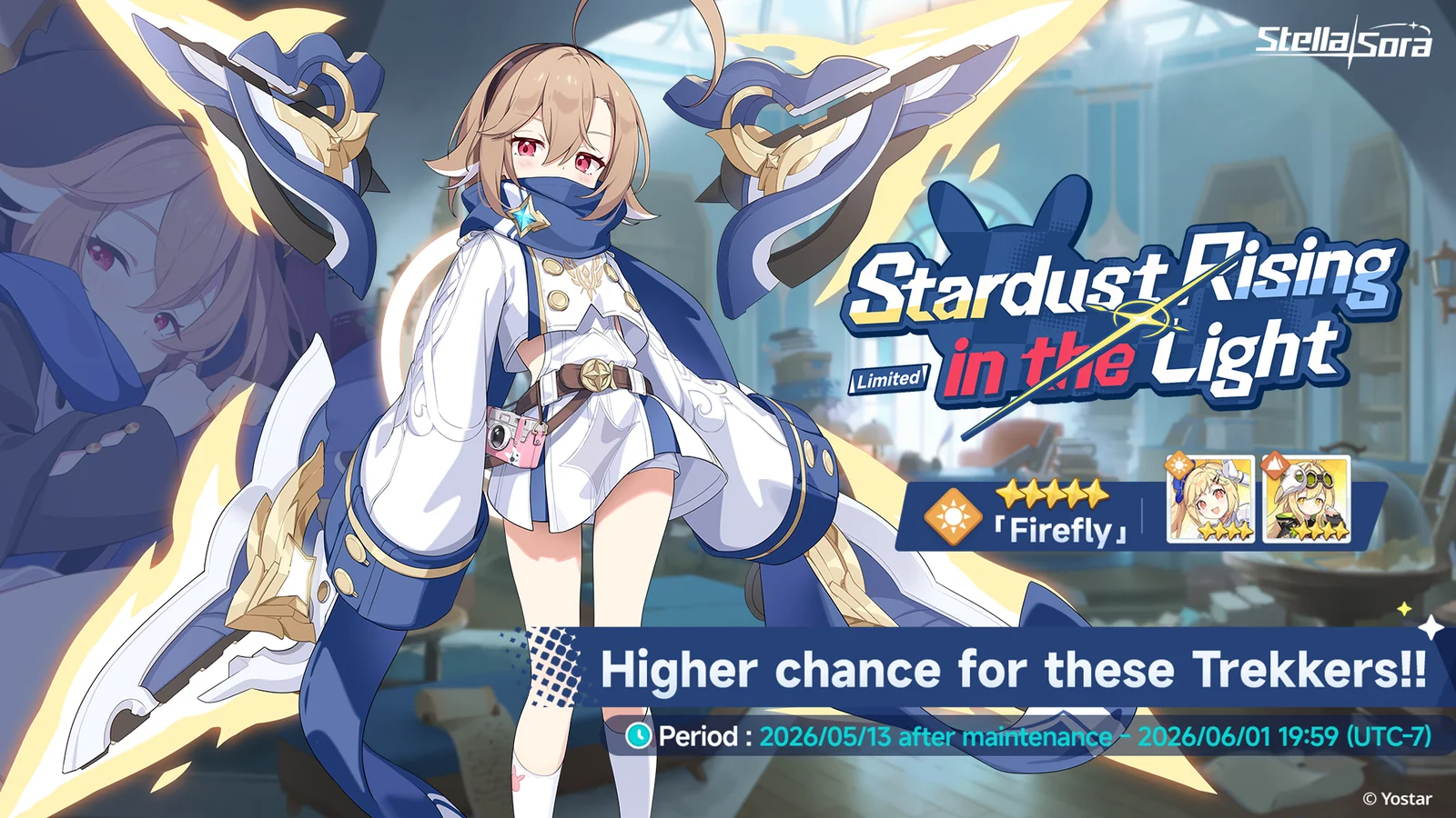 Stardust Rising in the Light banner art