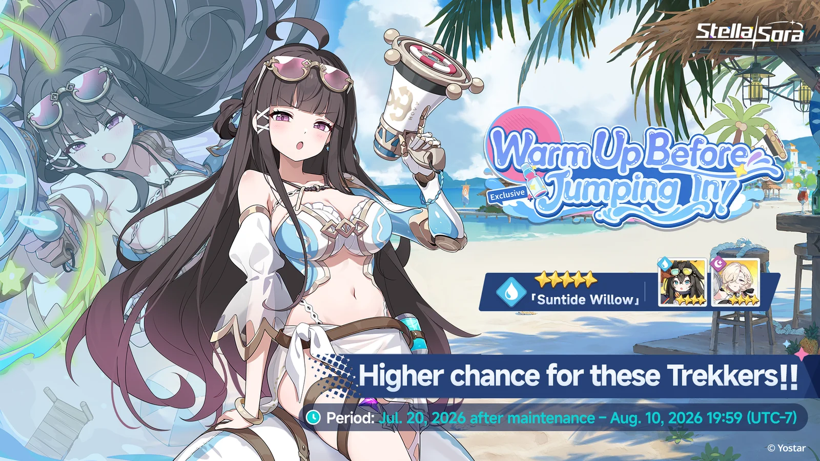 Warm Up Before Jumping In! banner art
