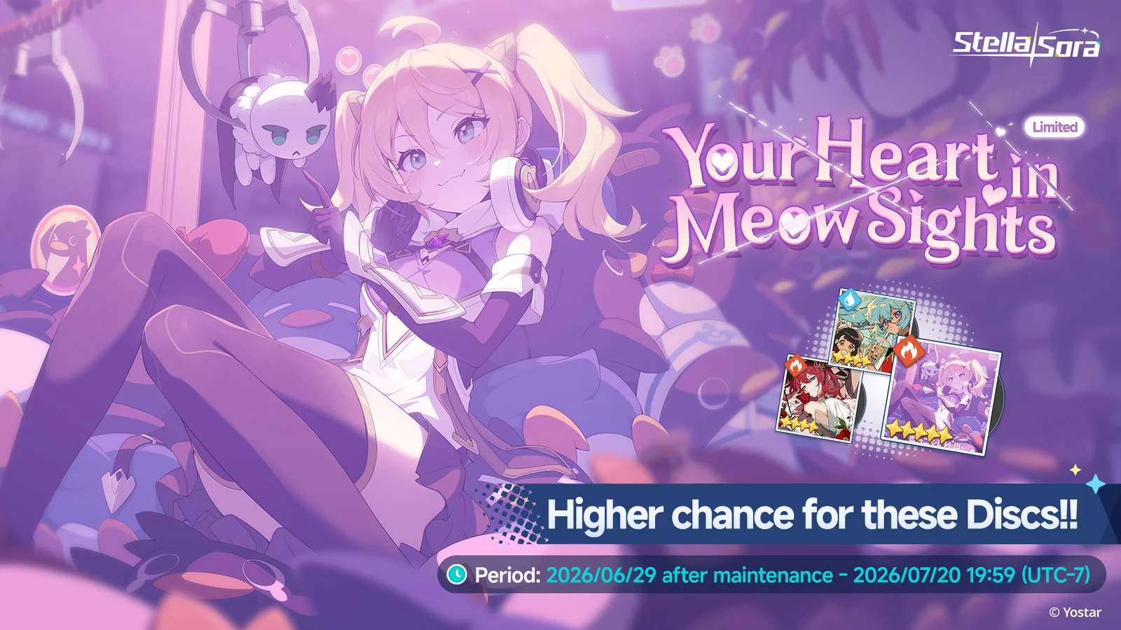 Your Heart in Meow Sights banner art