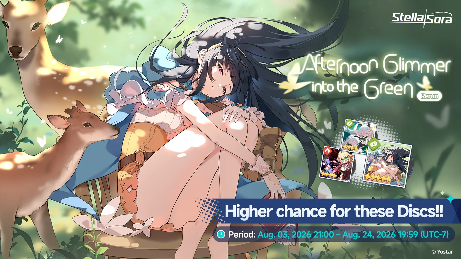 Afternoon Glimmer into the Green banner art