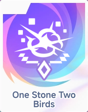 One Stone Two Birds