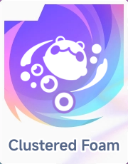Clustered Foam