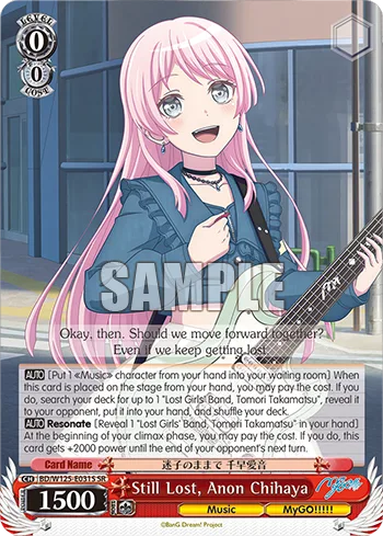 Still Lost, Anon Chihaya