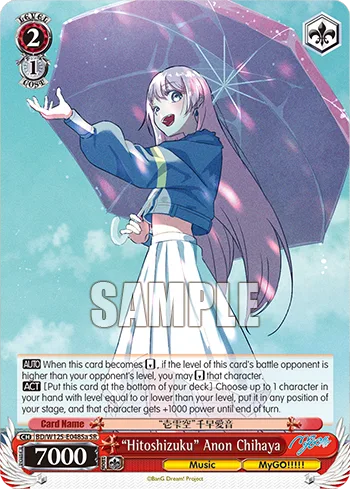 "Hitoshizuku" Anon Chihaya