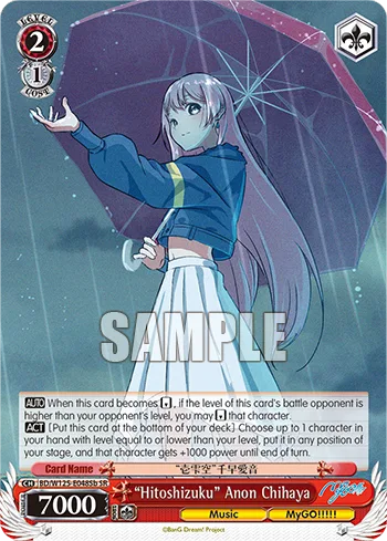 "Hitoshizuku" Anon Chihaya