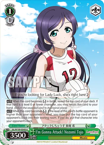 I'm Gonna Attack! Nozomi Tojo