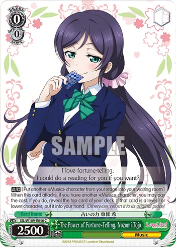 The Power of Fortune-Telling, Nozomi Tojo