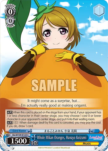 Whole Mikan Oranges, Hanayo Koizumi