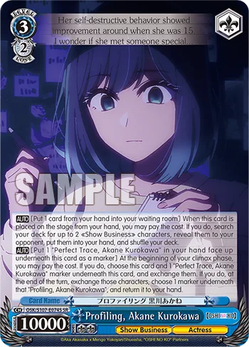 Profiling, Akane Kurokawa