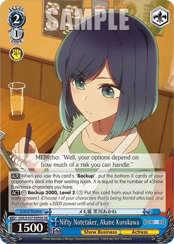 Nifty Notetaker, Akane Kurokawa