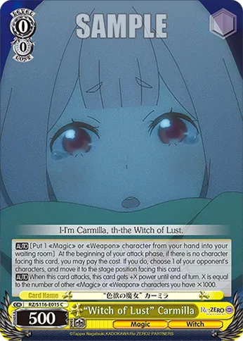 “Witch of Lust” Carmilla