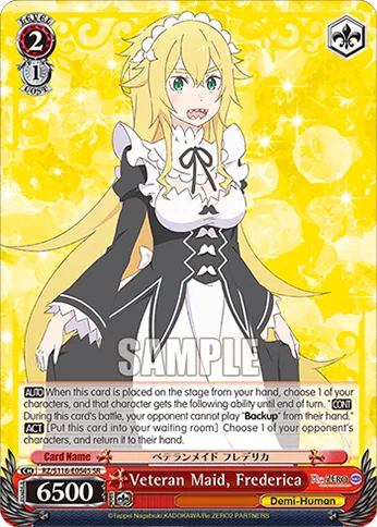 Veteran Maid, Frederica