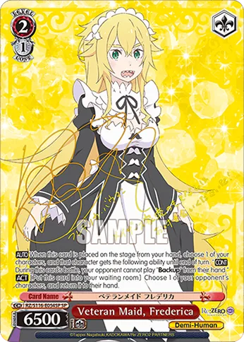 Veteran Maid, Frederica