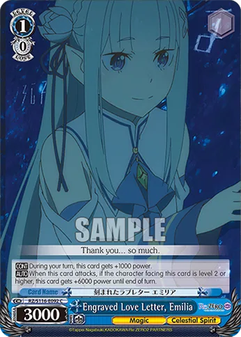Engraved Love Letter, Emilia