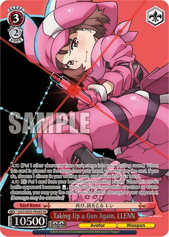 Taking Up a Gun Again, LLENN